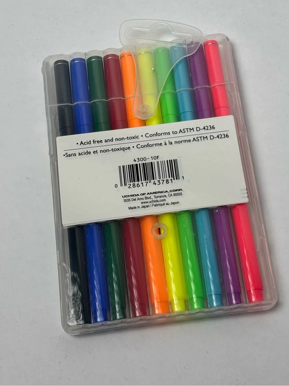 Marvy LePen Neon .3 mm 10 pack NEW